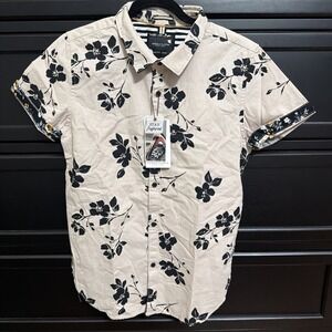Denim & Flower‎ Ricky Singh Boys' Shirt Size 11/12 Short Sleeve 100% Cotton